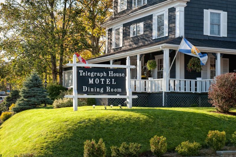 Telegraph House Motel Baddeck Inlet Exterior foto