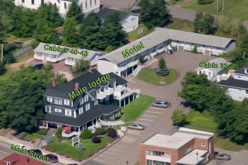 Telegraph House Motel Baddeck Inlet Exterior foto